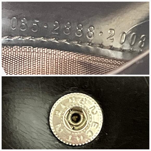 GUCCI GG Unisex Bifold Leather Wallet Vintage - Picture 4 of 12